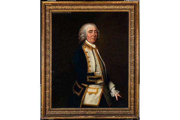Анонимный портрет капитана Корнуолла признали картиной британского художника Томаса Гейнсборо