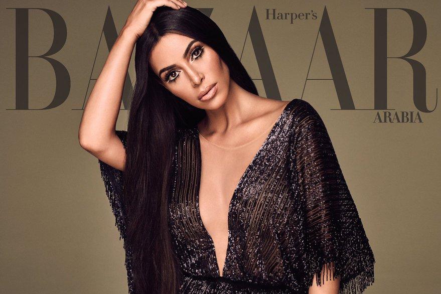 Я похожа на всех армянок: Кардашьян на обложке арабской версии Harpers Bazaar