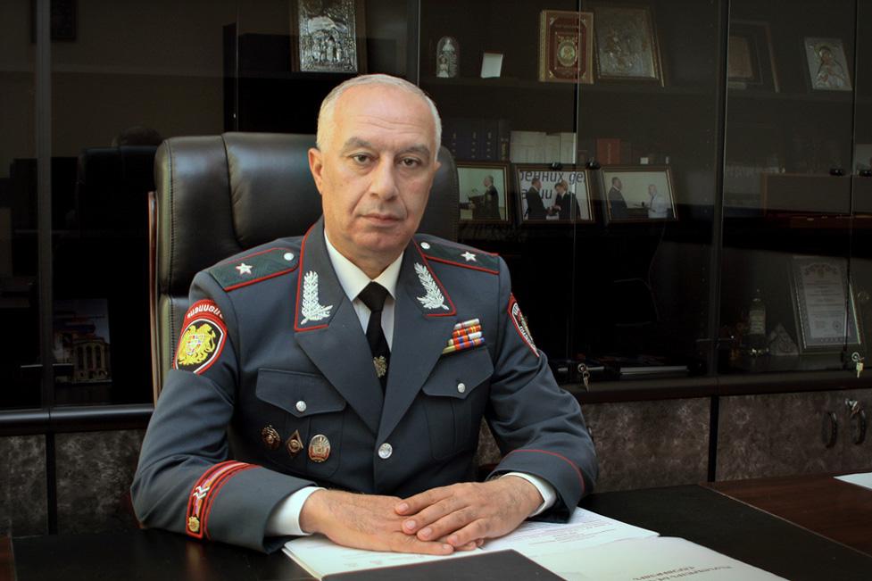Президент Армении Армен Саркисян сменил заместителя начальника Полиции