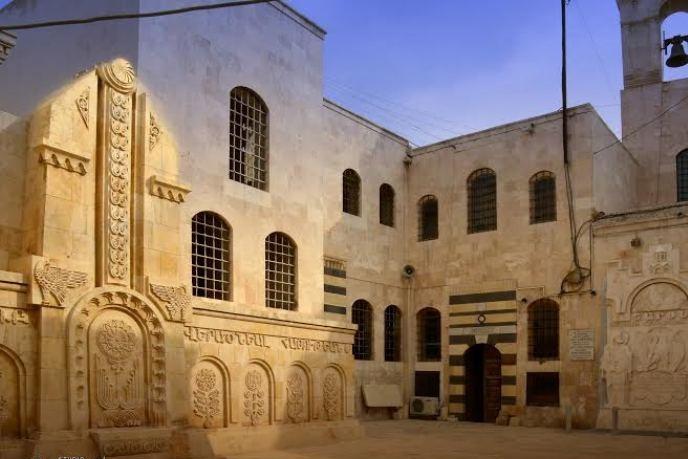 В Алеппо восстанавливают древний армянский храм