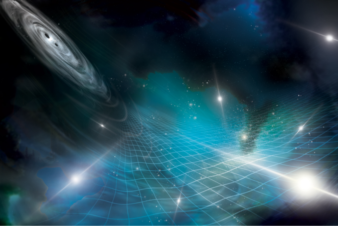 Ученым впервые удалось услышать гравитационный волновой фон Вселенной