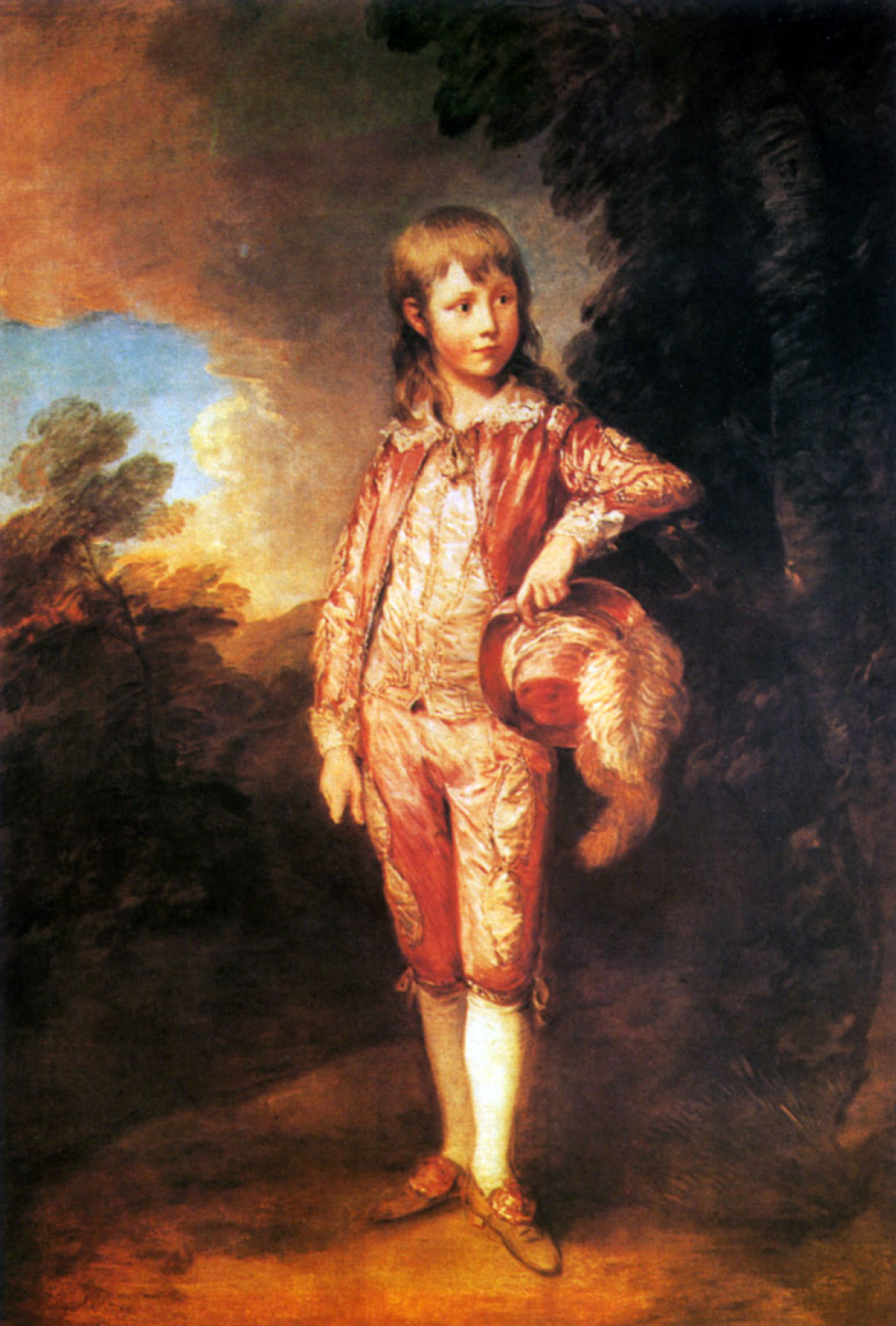 Мальчик 18 века. Томаса Гейнсборо (1727-1788) автопортрет.