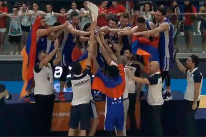 Сборная Армении стала победителем чемпионата малых государств Европы по баскетболу