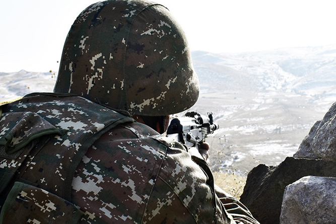 МО РА подтвердило ранение армянского военнослужащего в результате огня ВС Азербайджана
