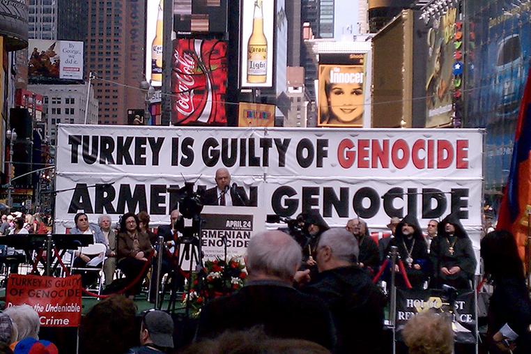 На Таймс-сквер в Нью-Йорке пройдет ежегодное мероприятие в память о жертвах Геноцида армян
