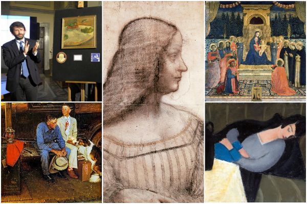 Страницы из истории живописи: тайны пропавших когда-то и вновь обретённых шедевров великих мастеров (часть 1)
