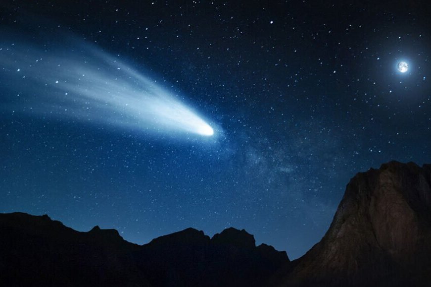 Tелескоп ATLAS обнаружил астероид, превращающийся в комету