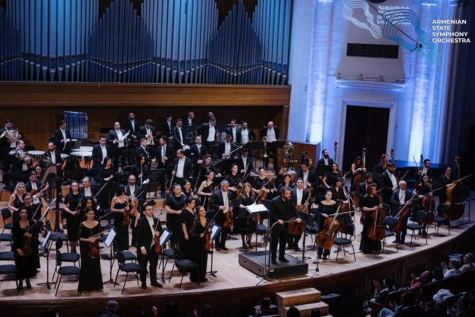 В эфире французского телеканала «Mezzo» будут показаны концерты Государственного симфонического оркестра Армении