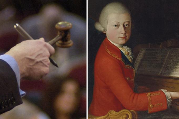 На аукционе Christie’s в Париже намерены выставить на продажу редкий портрет Моцарта в возрасте 13 лет
