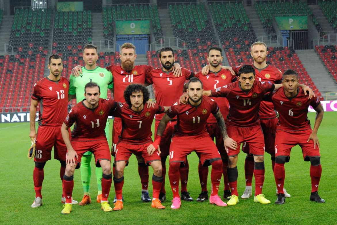 Сборная Армении по футболу в рейтинге ФИФА сдала позиции