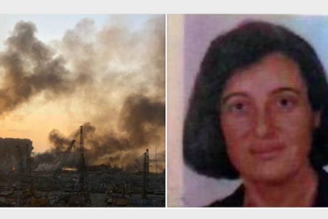 Скончалась пострадавшая в результате взрыва в порту Бейрута Анет Хачикян: число погибших армян достигло 15 
