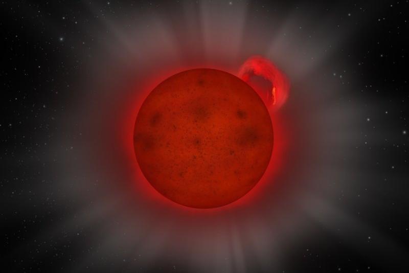 Крошечная холодная звезда произвела рентгеновскую супервспышку, в 10 раз более мощную, чем те, на которые способно наше Солнце