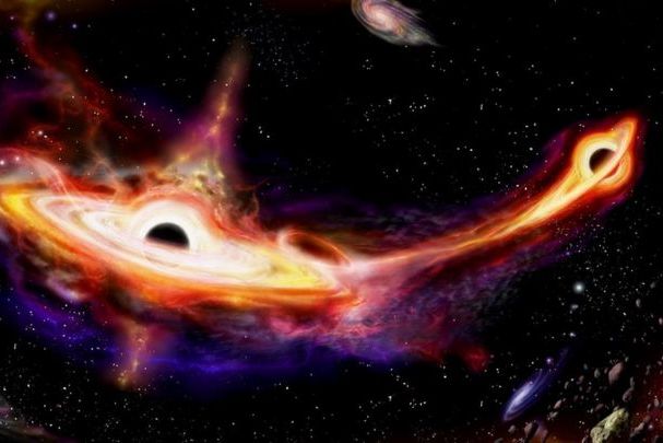 Впервые зафиксирована яркая вспышка света от слияния двух черных дыр: это событие предсказал еще Альберт Эйнштейн