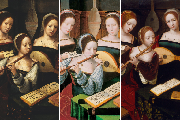 История одного шедевра: картина «Музыкантши», которая скрывает тайны неизвестного живописца Средневековья 