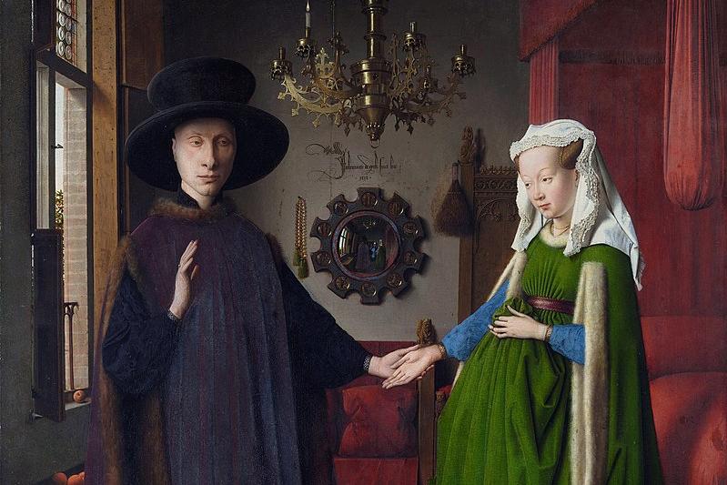 История одного шедевра: секреты и зашифрованные символы в картине Ван Эйка «Портрет четы Арнольфини»