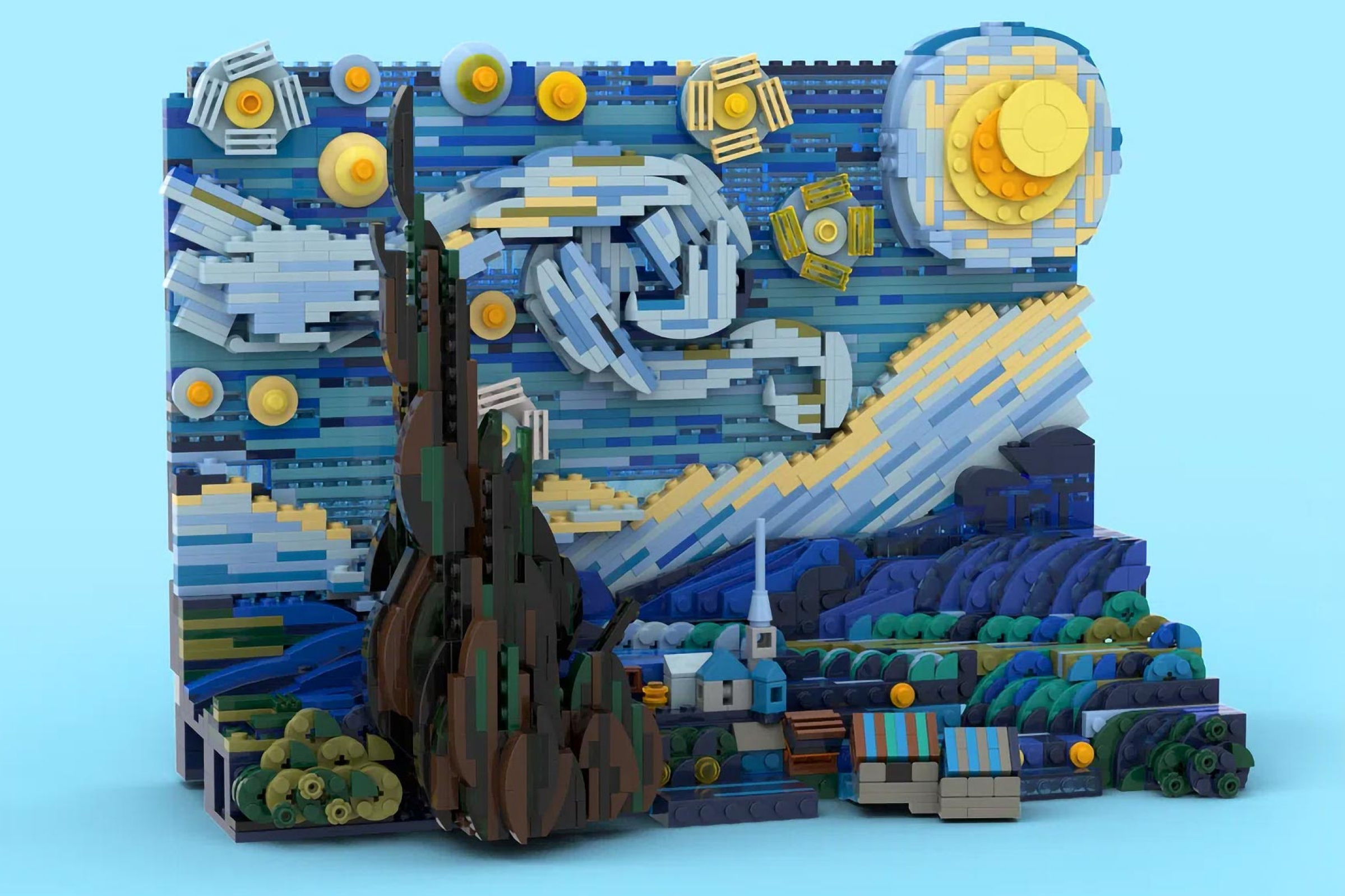 «Звёздная ночь» Ван Гога стала конструктором: Lego выпустит набор, вдохновленный шедевром постимпрессионизма