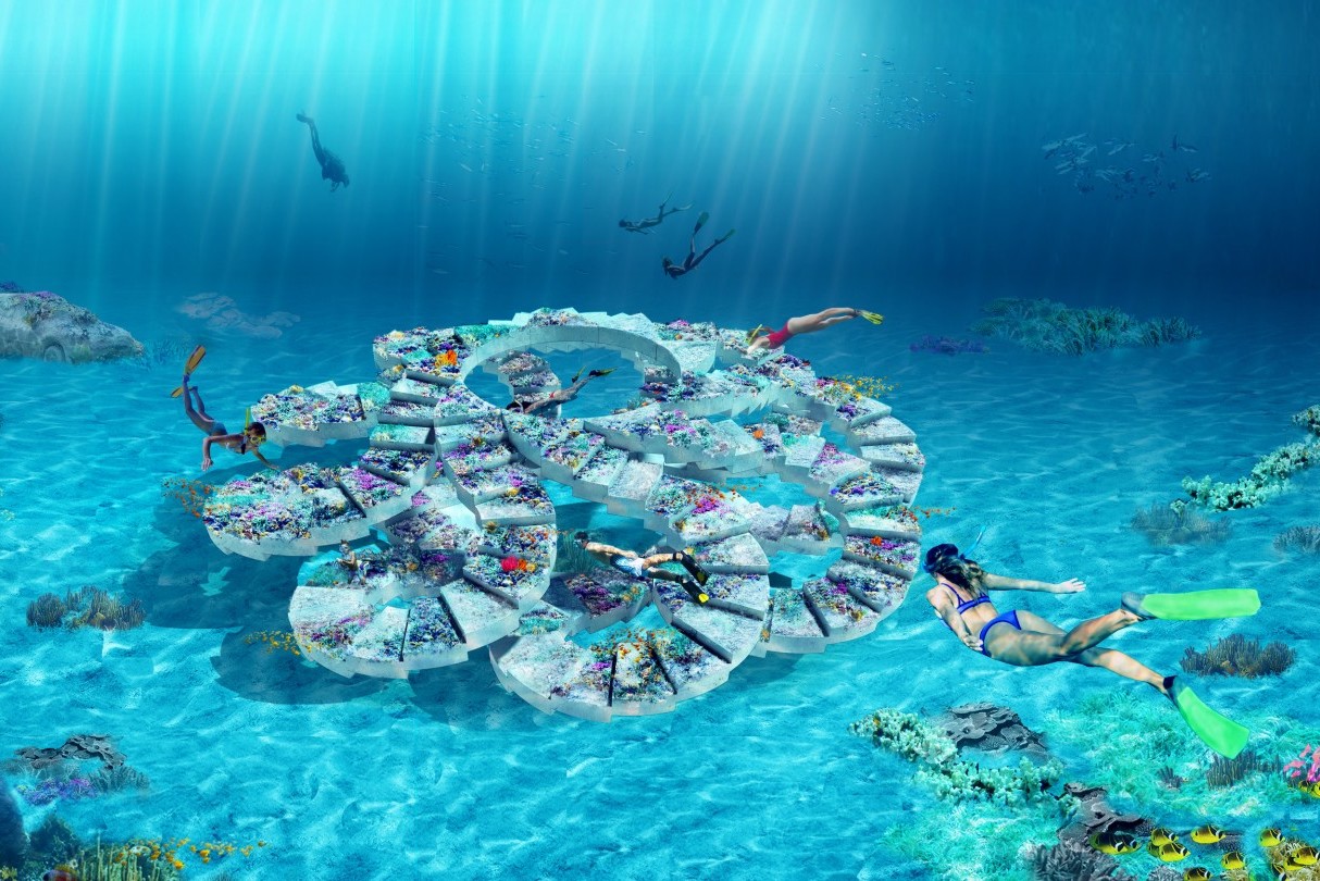 Как объединить развлекательную и познавательную функцию: искусственные рифы в водах Майами превратят в подводный музей