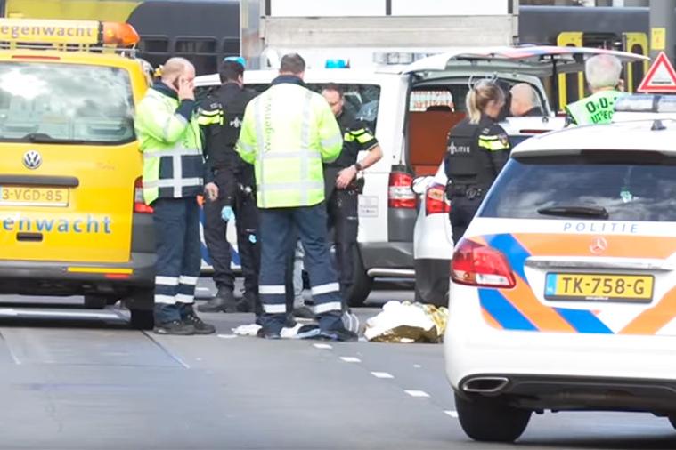 В Утрехте неизвестный устроил стрельбу в трамвае: один человек погиб, несколько ранены 