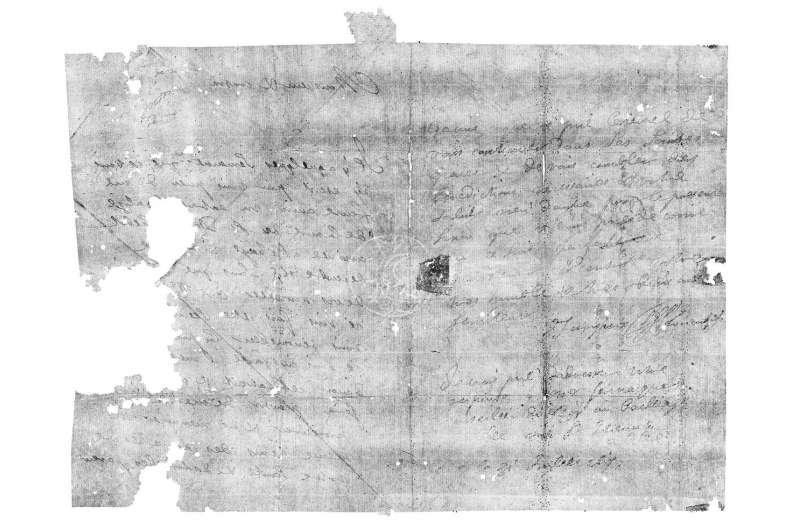 Ученым удалось прочитать запечатанное письмо из Европы эпохи Возрождения