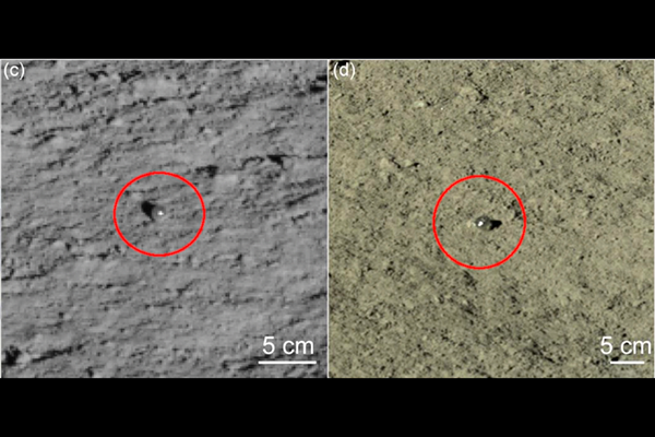 «Полупрозрачные стеклянные шарики»: китайский луноход запечатлел странные образования на поверхности спутника Земли