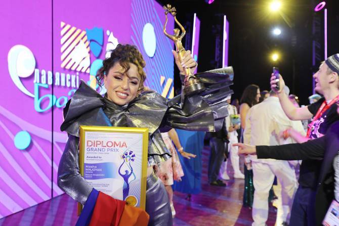 Маша Мнджоян – обладательница Гран-при конкурса «Славянский базар 2023»