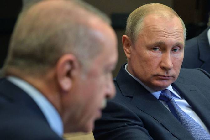 Путин и Эрдоган обсудили итоги встречи лидеров РФ, Армении и Азербайджана в Сочи