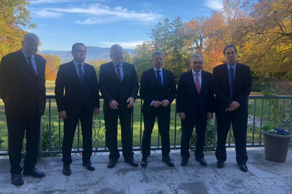 В Женеве завершилась встреча глав МИД Армении и Азербайджана