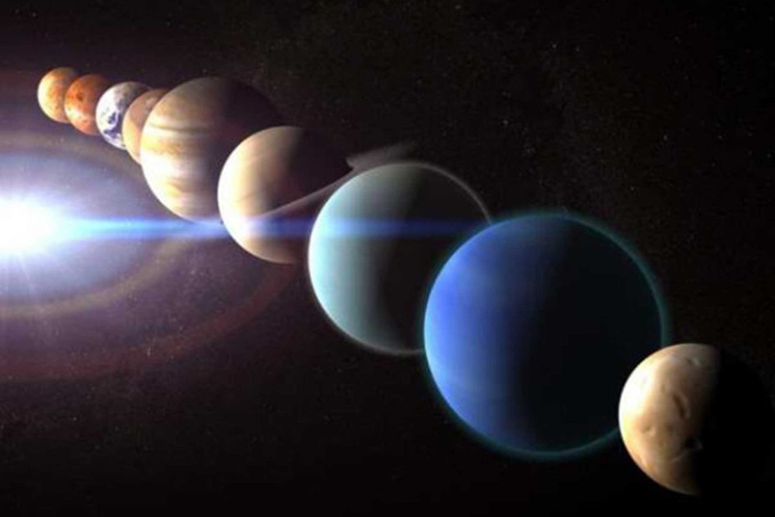 Парад пяти планет: Юпитер, Меркурий, Венера, Уран и Марс выстроятся в одну линию