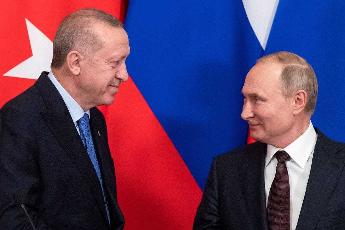 Эрдоган унижает Путина уже целый год. Business Insider