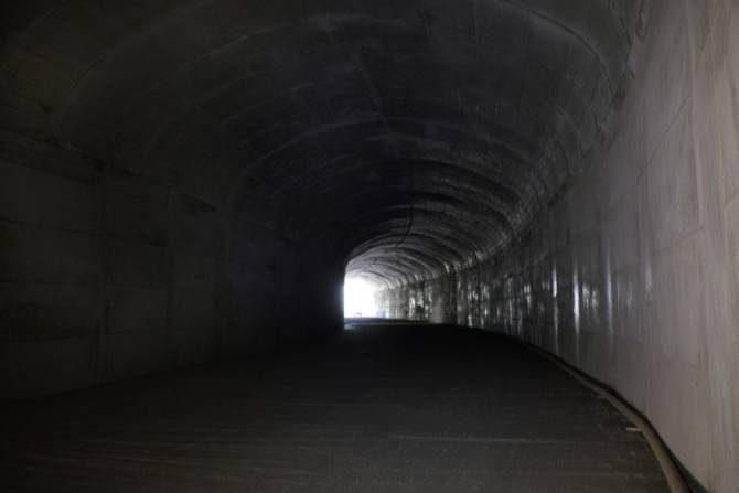 Временно отключено энергоснабжение туннеля Пушкинского перевала