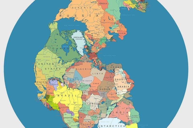 Интересно знать: 10 необычных карт, меняющих представление о мире