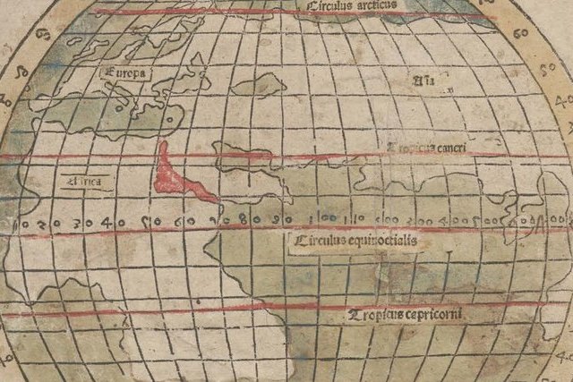 Уникальная находка: обнаружена первая известная копия карты Америго Веспуччи