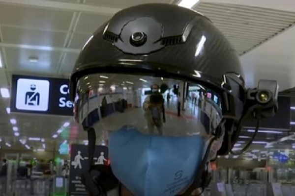 В Италии тестируют «умный» шлем, который сканирует температуру вокруг