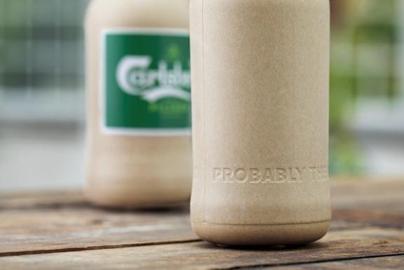 Меньше вредить окружающей среде: компания Carlsberg представила биоразлагаемые бутылки для пива
