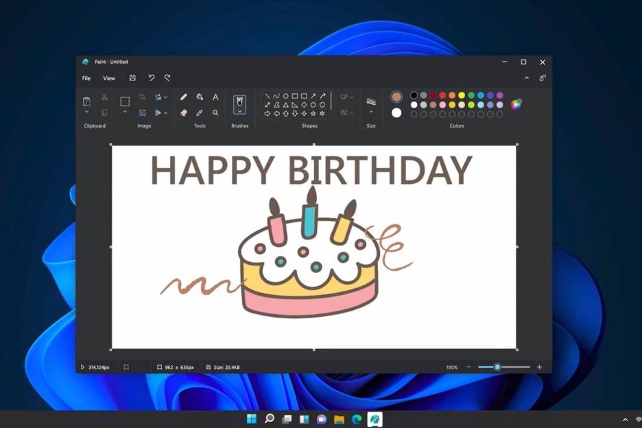 Компания Microsoft показала новый дизайн графического редактора Paint