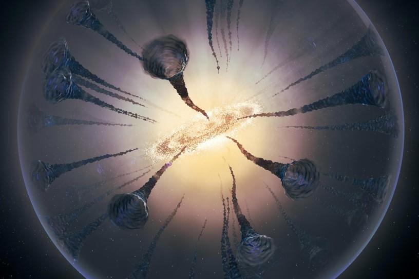 Темная материя могла появиться до начала расширения Вселенной? 