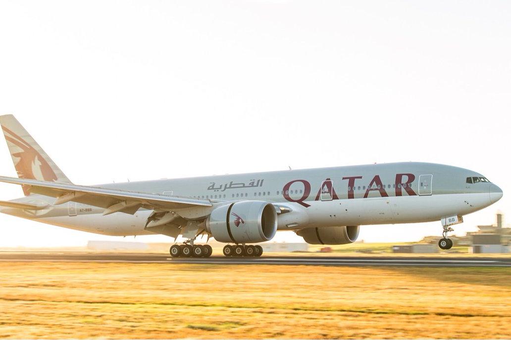Самолет Qatar Airways совершил самый длинный в истории прямой перелет