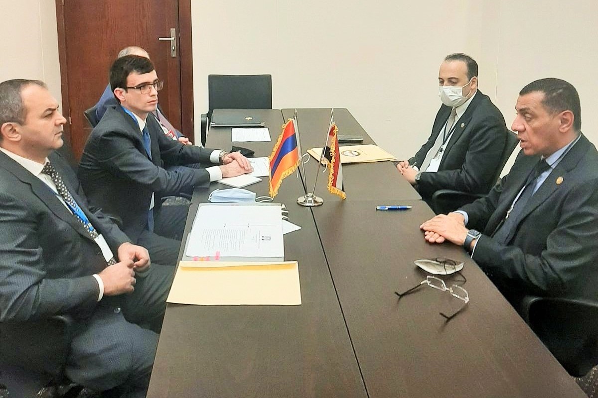 Շարմ Էլ Շեյխում հանդիպել են ՀՀ գլխավոր դատախազը և Եգիպտոսի գլխավոր դատախազի առաջին տեղակալը