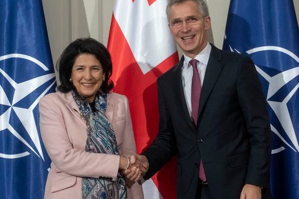 Зурабишвили - генсеку НАТО: мы видим, что Грузия может положиться на своих партнеров