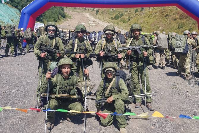 Сборная Вооруженных сил Армении впервые приняла участие в турнире «Эльбрусское кольцо»