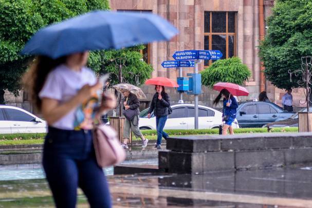 Погода в Армении: ливни и резкое падение температуры