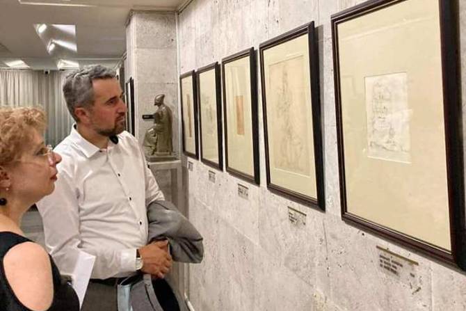 В музее Ерванда Кочара открылась концептуальная выставка «Магические пересечения кочаровской линии»