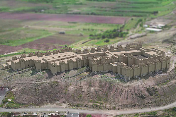 Армянский архитектор воссоздал облик древней урартской крепости: Naked-science