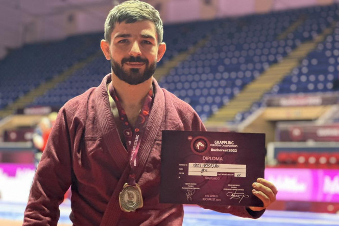 Впервые в истории армянского грэпплинга: Маис Нерсесян – чемпион Европы