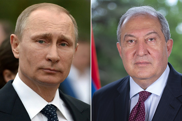 Президент Армении попросил президента России помочь с вопросом демаркации