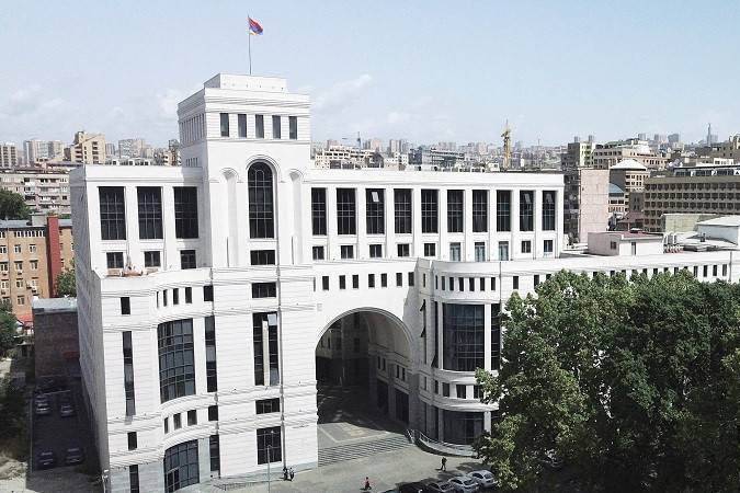 Заявление МИД РА относительно проявлений варварства со стороны ВС Азербайджана