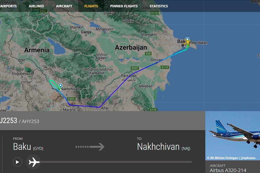С сегодняшнего дня азербайджанские и турецкие гражданские самолеты не заходят в воздушное пространство Армении. HETQ