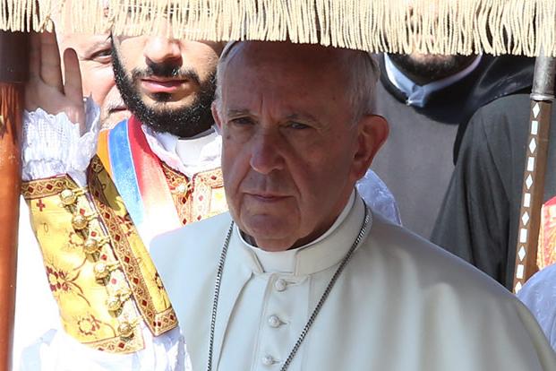 Папа Римский Франциск: Я мыслями с армянскими католиками Камышлы