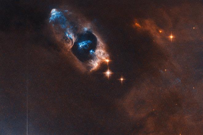 Космический телескоп «Хаббл» заснял неопровержимые доказательства рождения новой звезды