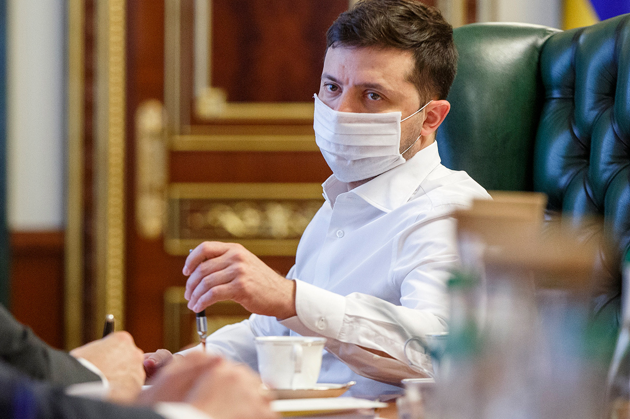 Зеленский заявил, что хотел заразиться коронавирусом для поддержки народа